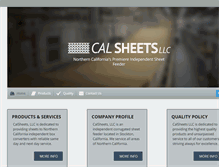 Tablet Screenshot of calsheets.com